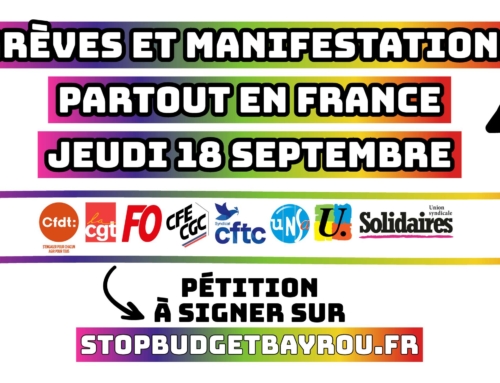 Communiqué de la FSU : Mobilisé.es pour un autre budget